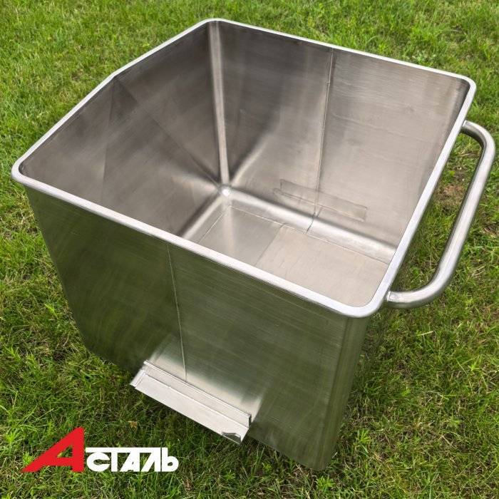 Тележка-чан из нержавеющей стали