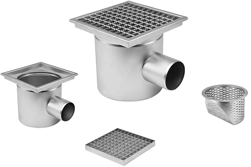 Трапы ТГ-6  ТГ-6 300х159 PROFI (с гидрозатвором) производства А-сталь