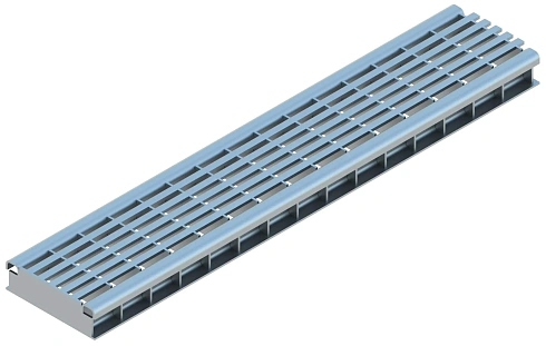 Лотки с регулируемой высотой  Лоток DRAIN-INOX/ZINC с регулируемой высотой 200мм производства А-сталь