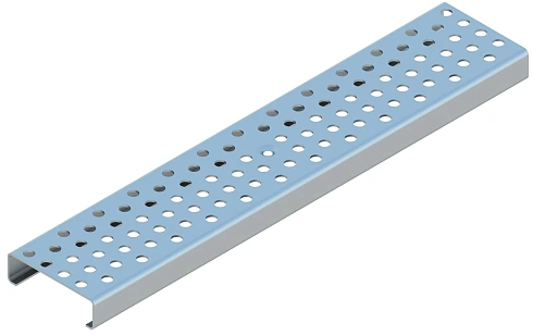 Лотки с регулируемой высотой  Лоток DRAIN-INOX/ZINC с регулируемой высотой 130мм производства А-сталь