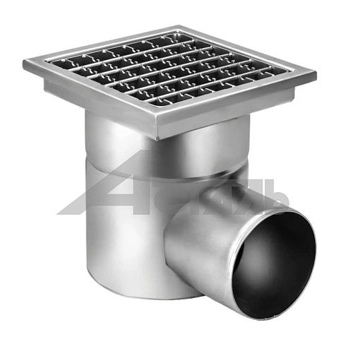 Трапы ТГ-5  ТГ-5 200х108 PROFI (с сифоном) производства А-сталь