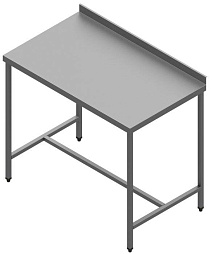 Столы производственные с отбортовкой 