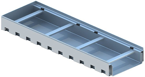 Лоток водоотводный ASTAL-PROFI с заглушкой 