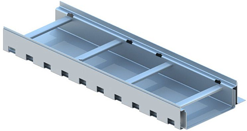 Лоток водоотводный прикромочный ASTAL-PROFI промежуточный 