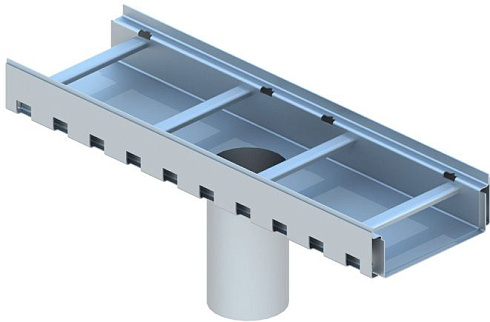 Лоток водоотводный ASTAL-PROFI с выпуском в центре 