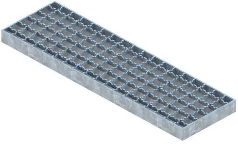 Лоток водоотводный стандартный ASTAL-PROFI с заглушкой