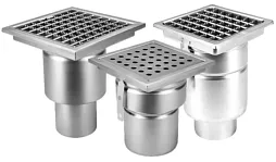 Профессиональные трапы с вертикальным выпуском