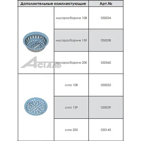 Трапы ТВ-1 Трап ТВ-1 200х108  (с гидрозатвором "сифон") производства А-сталь